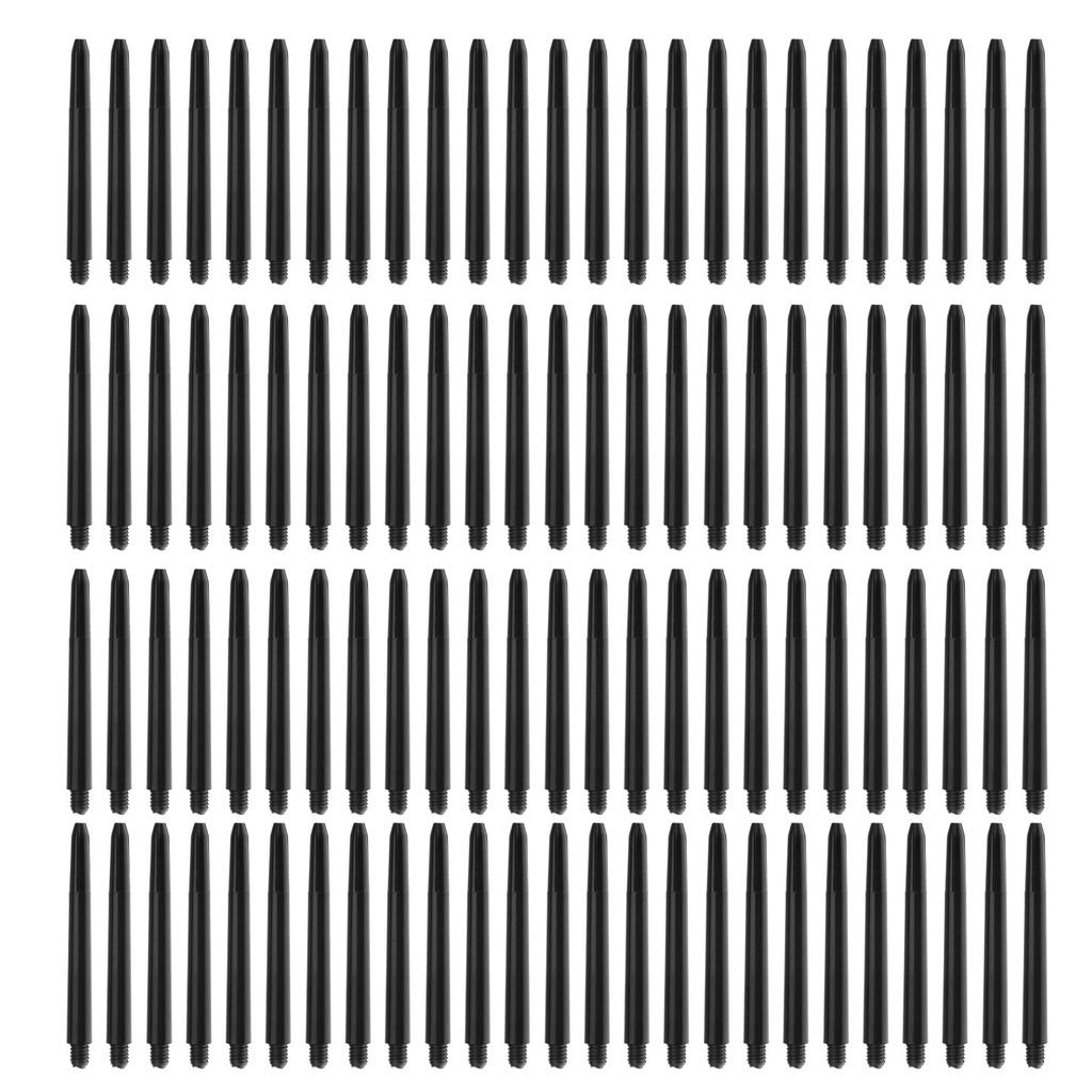100Pcs Dart Shafts Short Dart Stems 2BA Screw Thread Dart Harrow Dart Pole Rod Medium Darts Corner Leisure Accessories