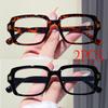2Pcs Classic Simple Fashionable Design Customizable Prescription Reading Glasses Anti-Blue Light Computer Glasses