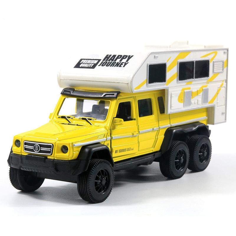 1:32 масштаба литой металлической классической модели автодома с инерционным механизмом