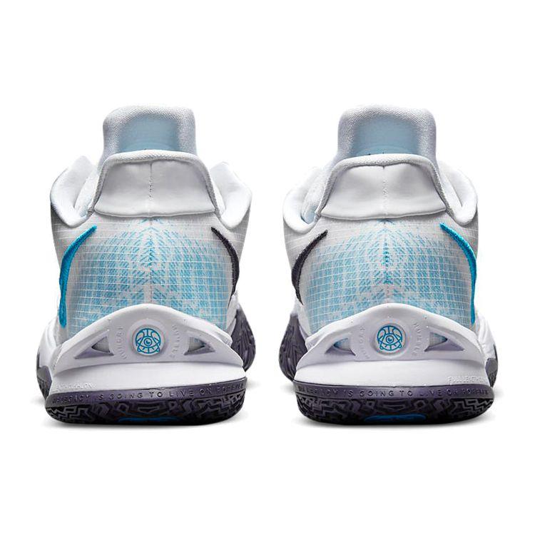 Nike Kyrie Low 4 EP White Laser Blue Мужские кроссовки Dark-Raisin CZ0105-100