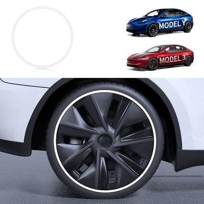 YZ для Tesla Model 3 Y 19/20 дюймов Колесная защита ступицы Защитная накладка для шин Чехлы для ухода за автомобилем Аксессуары для стайлинга автомобиля