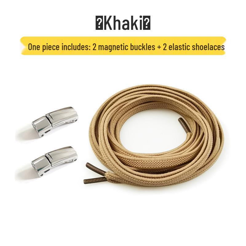 Цветные эластичные магнитные шнурки без завязывания для взрослых и детей