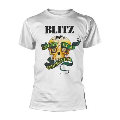 Белая футболка унисекс Blitz Voice Of Generation