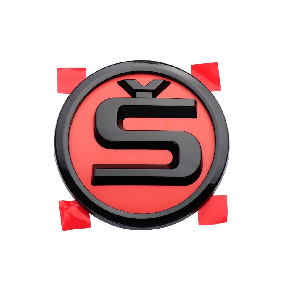 Car Sticker 2025 New 1pcs 8/9/10cm Car Emblem Badge Hood Front Rear Trunk Logo For Skoda Octavia Fabia Superb Kamiq Karoq Skoda