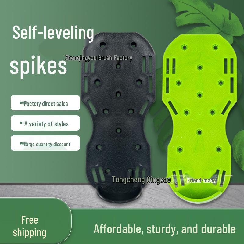 Cement Self-Leveling Epoxy Spiked Shoes - Non-Slip Construction & Garden Soil Loosening Tools