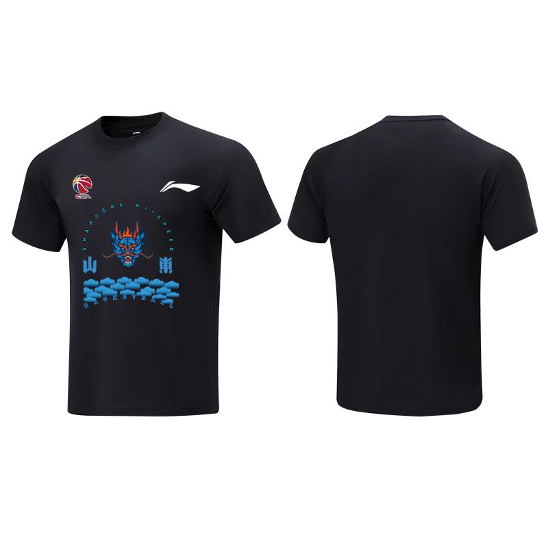 Футболка Li Ning CBA Унисекс Черная AHSVE61-1T