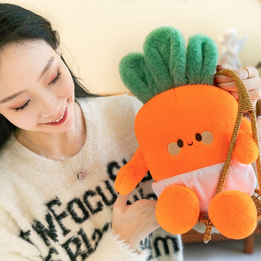 Моделирование мультфильм Морковь Плюшевая игрушка Mo Mo Hu Hu Мягкая Морковка Кукла День Рождения Рождество
