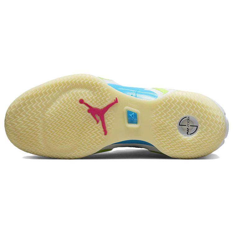 Luka Doncic x Air Jordan 36 Low Laser Blue Мужские кроссовки Electro-Purple Pink-Prime Electric-Green DN4196-430