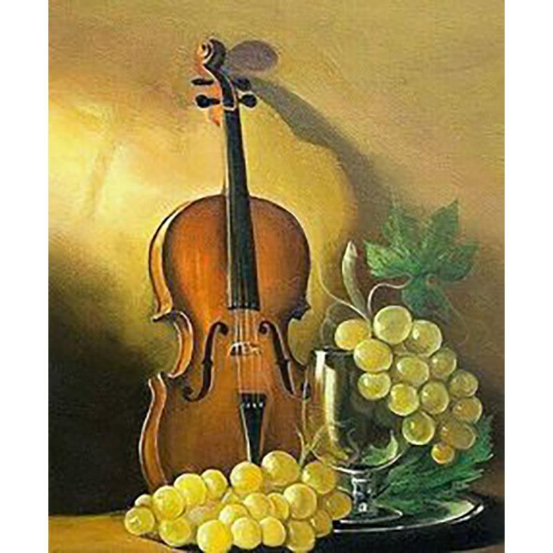 Floral Fruit DIY 5D Diamond Painting Full Round Drill Flower Diamond Embroidery Cross Stitch Mosaic Kits Wall Art Home Decor