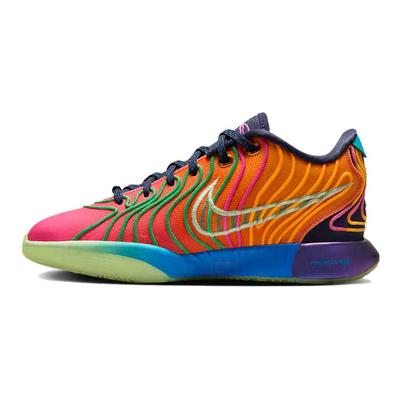 Детские кроссовки LeBron 21 GS Optimism Multi-Color Photo-Blue Vapor-Green HF6819-400