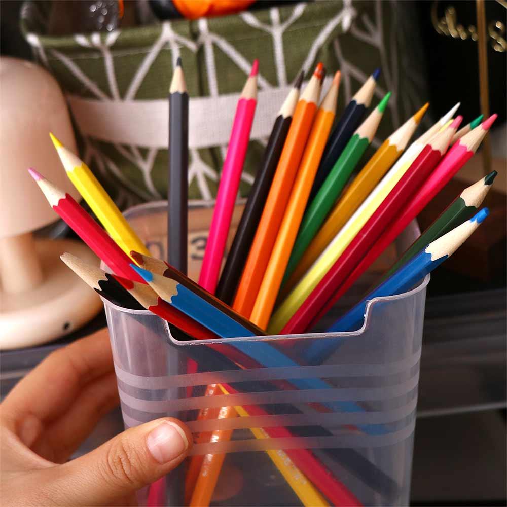 Large Capacity Storage Box Desktop Organizer Pen Holder Simple Stationery Box  Stationery