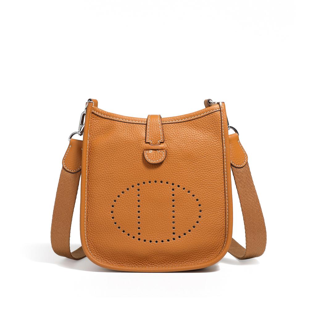 Весна и лето первый слой кожаная сумка-седло кожа для женщин с полностью диагональной небольшой сумкой