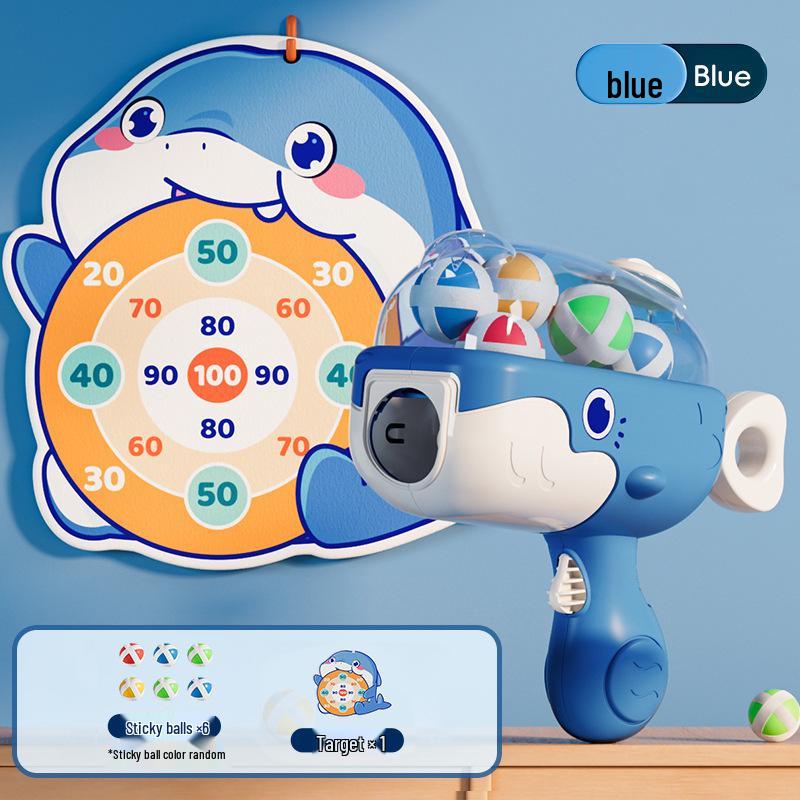 Китовый шариковый пистолет липкая мишень игрушка для стрельбы для взаимодействия родителей и детей