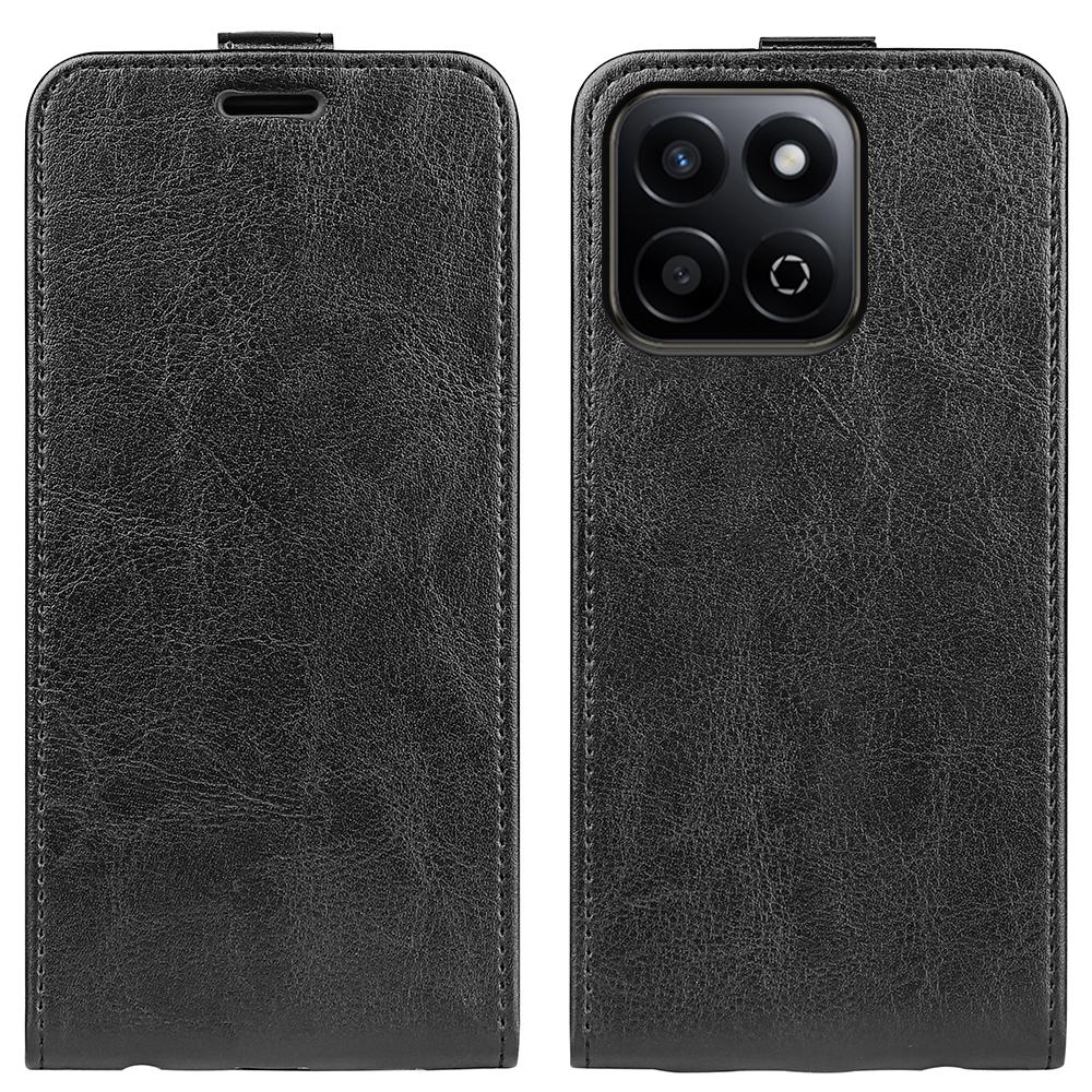 Чехол для Honor 200 Smart 5G/X7c 4G с отделениями для карт, вертикальный откидной кожаный чехол для телефона