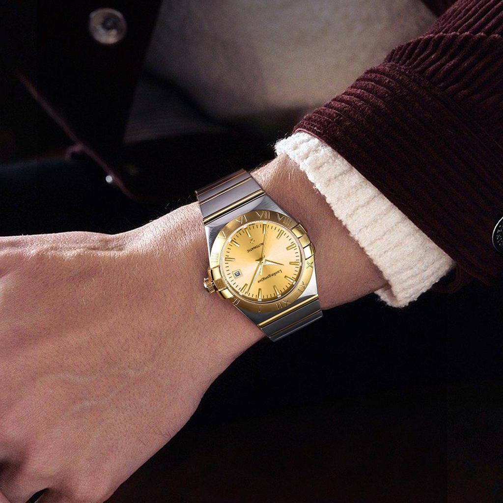 Мужские автоматические механические часы герцога Лотарингии - Водонепроницаемые и люминесцентные