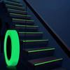 4 Roll 3M Luminous Tape Stair Fire Warning Stickers Stage Green Fluorescent Anti-collision Warning Sticker Luminescent Tape