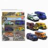 6Pcs Packed 1/64 Scale Diecast Cars, 6 Pieces Plastic Alloy RV Toy Car Model for DIY Decoration
