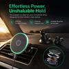 15W Fast Charging Fast Wireless Charger Air Vent Mount Magnet Car Mount  Driving Navigation