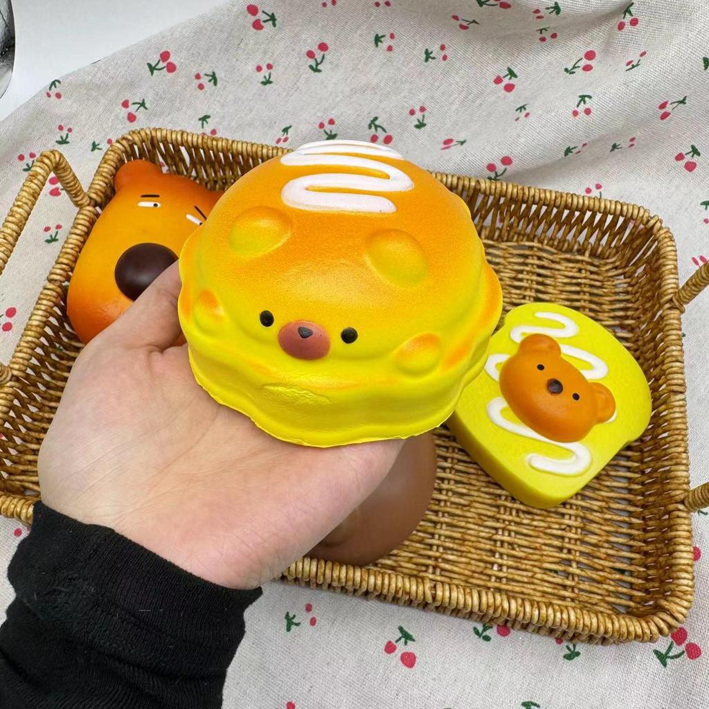 СквИши Медленно Восстанавливающийся Милый Ароматизированный Игрушка для Выпускания Воздуха - Симуляция Хлеба и Торта