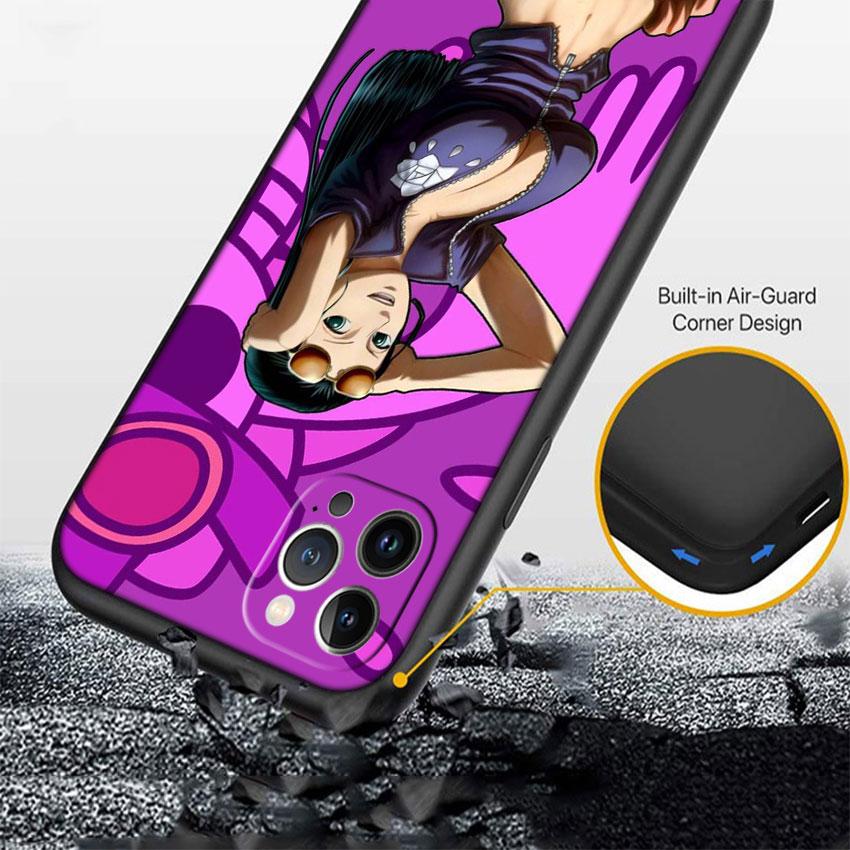 One Piece Cool Soft Shell Phone Case for iPhone 16 15 14 13 12 Pro Max Plus Mini