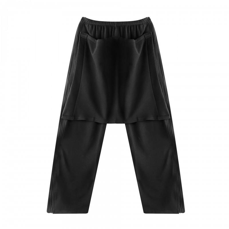 Adult Incontinence Care Open Crotch Pants Bedridden Fracture Patients Winter Cotton Easy On Off Maternity Trousers