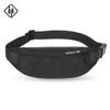 Fanny Pack Black Waterproof Money Belt Bag Men Purse Teenager's Travel Wallet Belt Male Waist Bags Cigarette Case For Phone