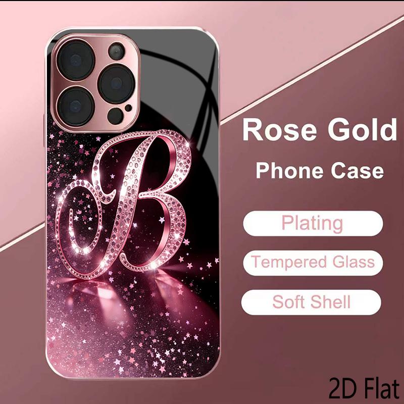 DiamondB 2DПлоская Для iPhone17 18 16 15 14 13 12 11 Pro Max XS XR 8 7Plus Чехол для телефона Ударопрочный Защитная задняя крышка