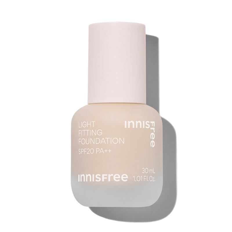 Innisfree Light Fitting Foundation SPF20 PA++, 30ml (8 Options)