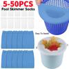 5-50 шт. Носки для скиммера бассейна Носки для фильтра бассейна Корзина Скиммер Эластичная нейлоновая сетка Фильтр для бассейна Для сбора мусора Листьев