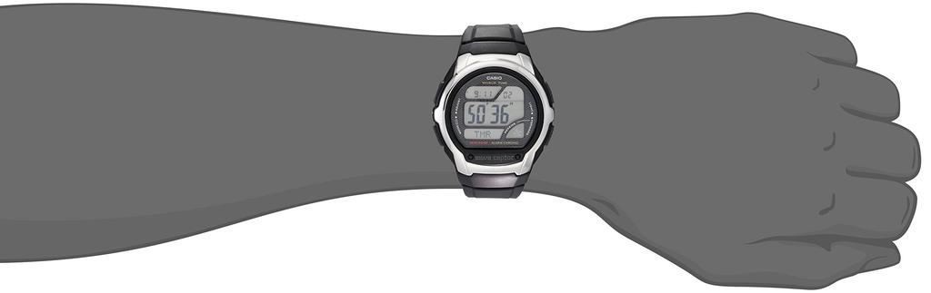 Casio WAVE CEPTOR Цифровые часы с радиоконтролем WV58A-1AV Мужские (черный)