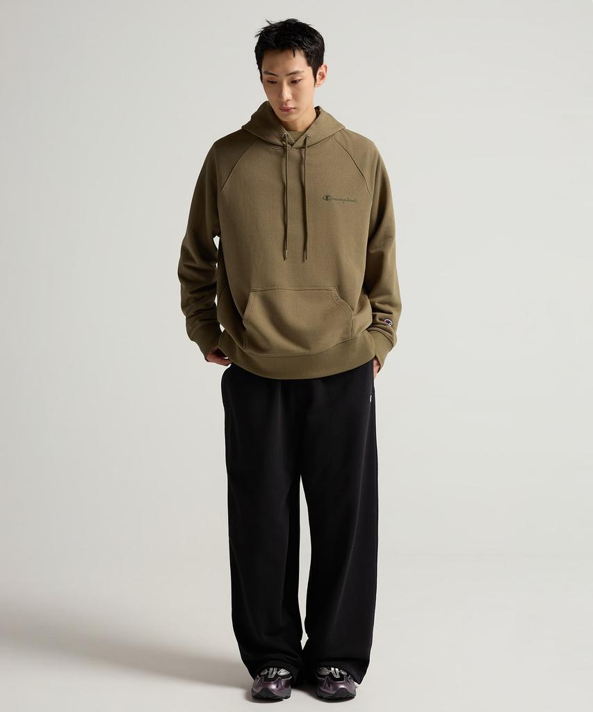 Champion Спортивные штаны с логотипом C, свободный крой, черные