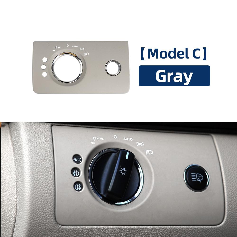 For Mercedes Benz ML GL W164 X164 300 350 450 500 Car Interior Headlight Switch Panel Trim Head Lamp Button Panel Replacement