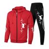 Women's Zipper Sports Suit Woman Tracksuit Two Piece Set Hoodies+pants Pullovers Sweatshirts Woman Clothing Sports Suit