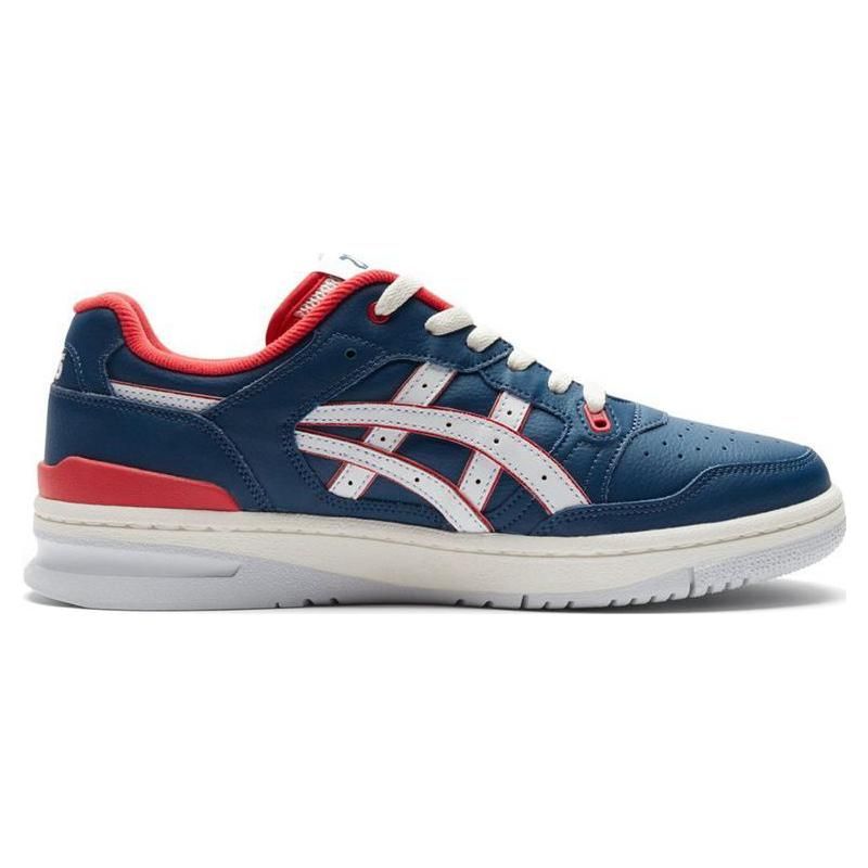 CDG x Asics EX89 Удобные Универсальные Низкие Кроссовки Мужские Кроссовки Синий Белый Красный 1201A981-400