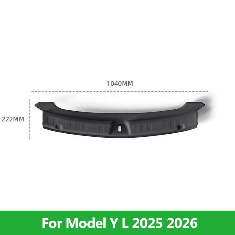 Порожек багажника из ТПЭ для Tesla Новой модели YL Модели Y Juniper 2025 2026 Износостойкий Защита от царапин Угловая крышка