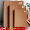 Ультратолстый крафт-бумажный блокнот формата А4: Увеличенный B5 с разлинованным A5, Идеально для подготовки к вступительным экзаменам в аспирантуру