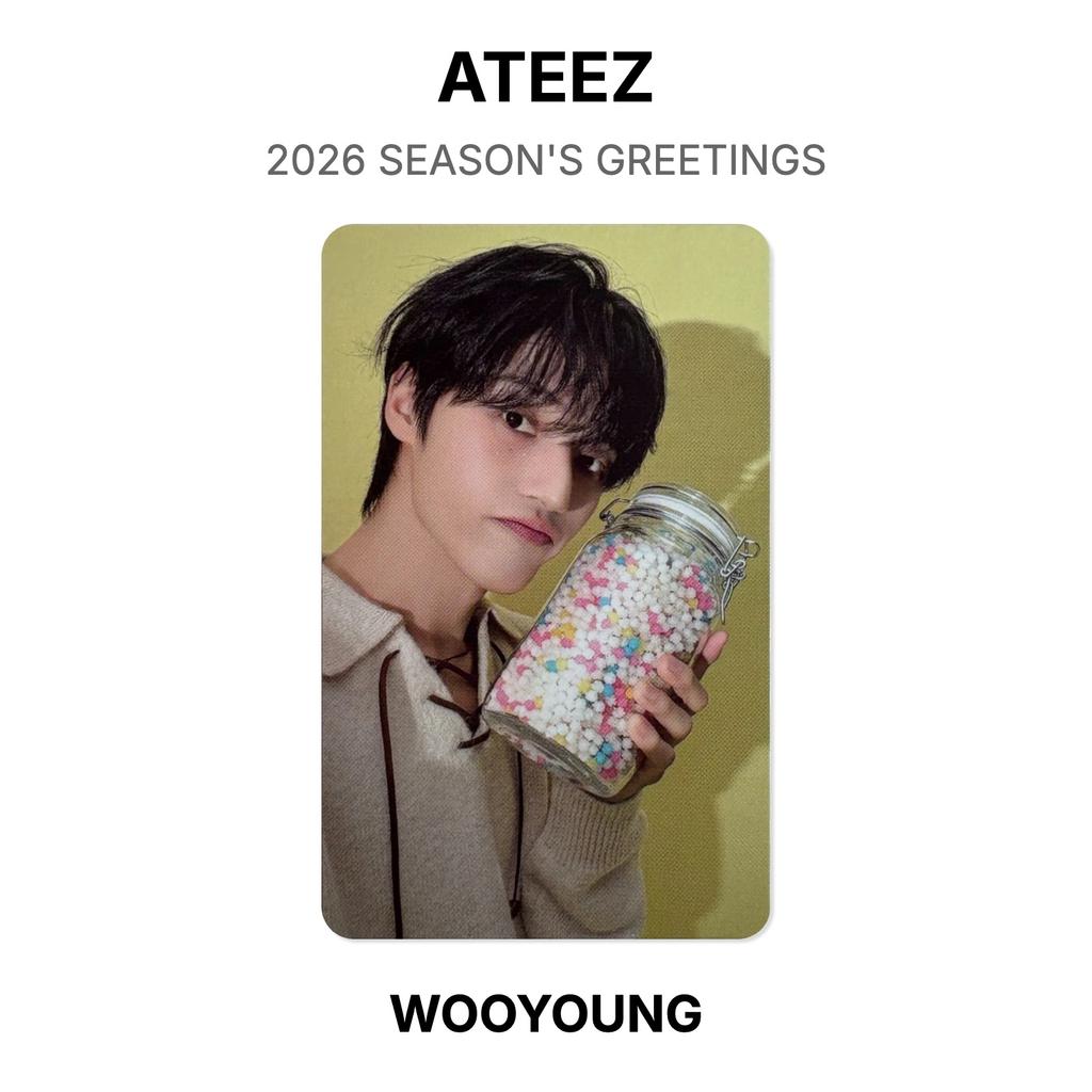 ATEEZ ПОЗДРАВЛЕНИЕ С СЕЗОНОМ 2026 Официальная фотокарточка