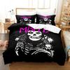 3D Print The Misfits Glenn Danzig Bedding Set Boys Girls Twin Queen King Size Duvet Cover Pillowcase Bed Boys Adult