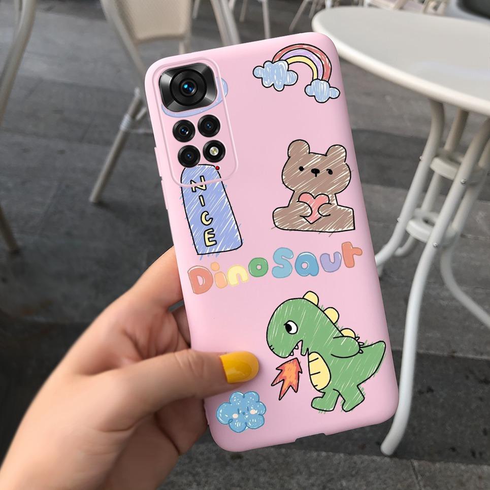 Стильный чехол для девочек для телефона Xiaomi Redmi Note 12 Pro Мягкий TPU чехол для Redmi Note 12 12s 4G note12 Pro Plus Pro+ 5G Чехол