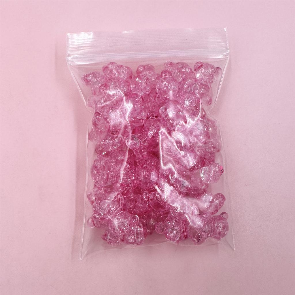 Подвески Ювелирные изделия Изготовление акрила DIY Материал Браслет Ожерелье Аксессуары 35 шт./компл. Имитация Стеклянных Взрывов Мультяшный Медведь Бусины Россыпью