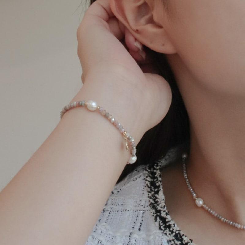 Рита Моника Кленовый Браслет из Жемчуга