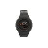Casio Мужские часы с ЖК-дисплеем и аналоговым двойным дисплеем, серия 44 мм, черные, GA-2100-1A4(Watch3--)