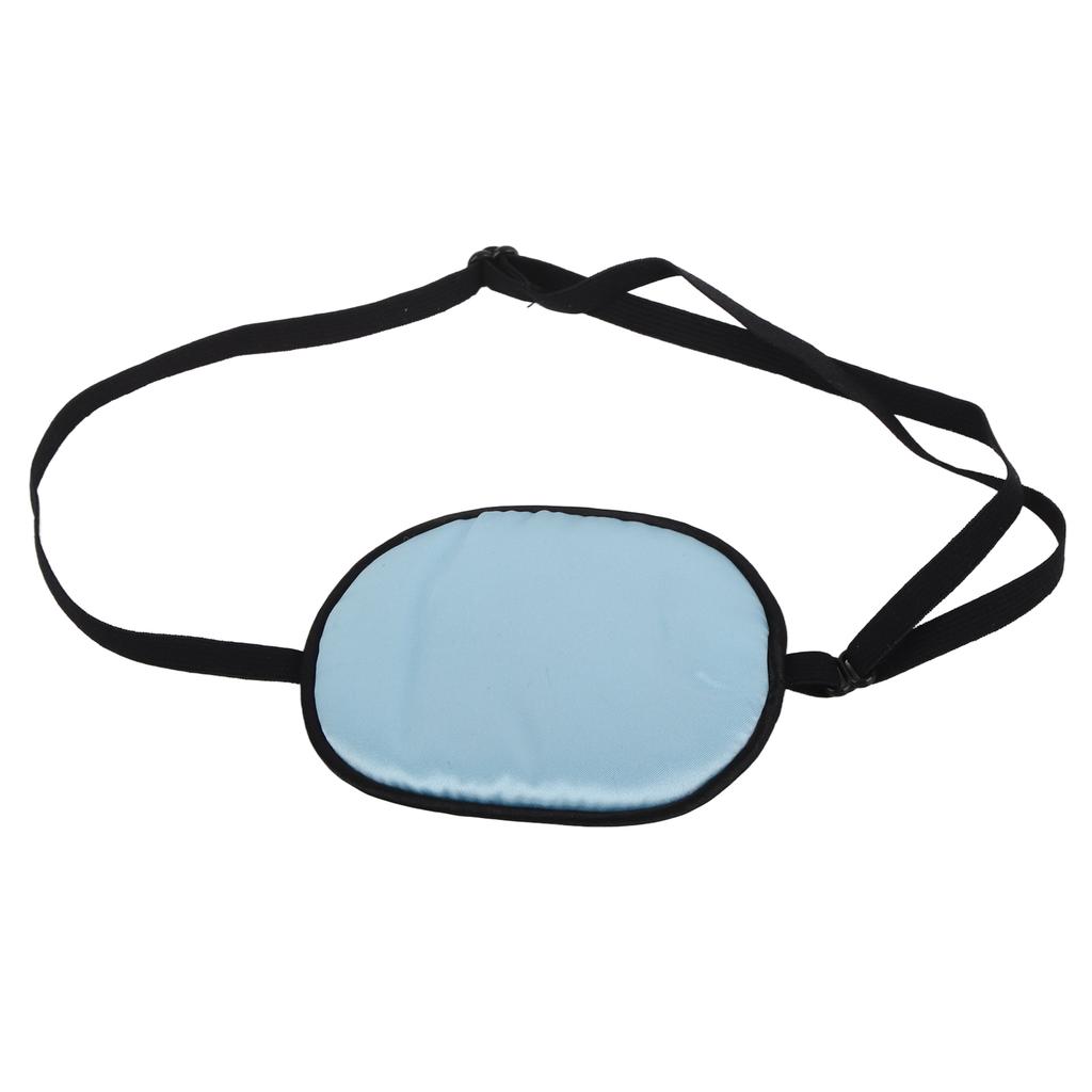 Eye Patch Silk Cotton Elastic Strap Full Cover Light Blocking Eye Cover Pad for Adults