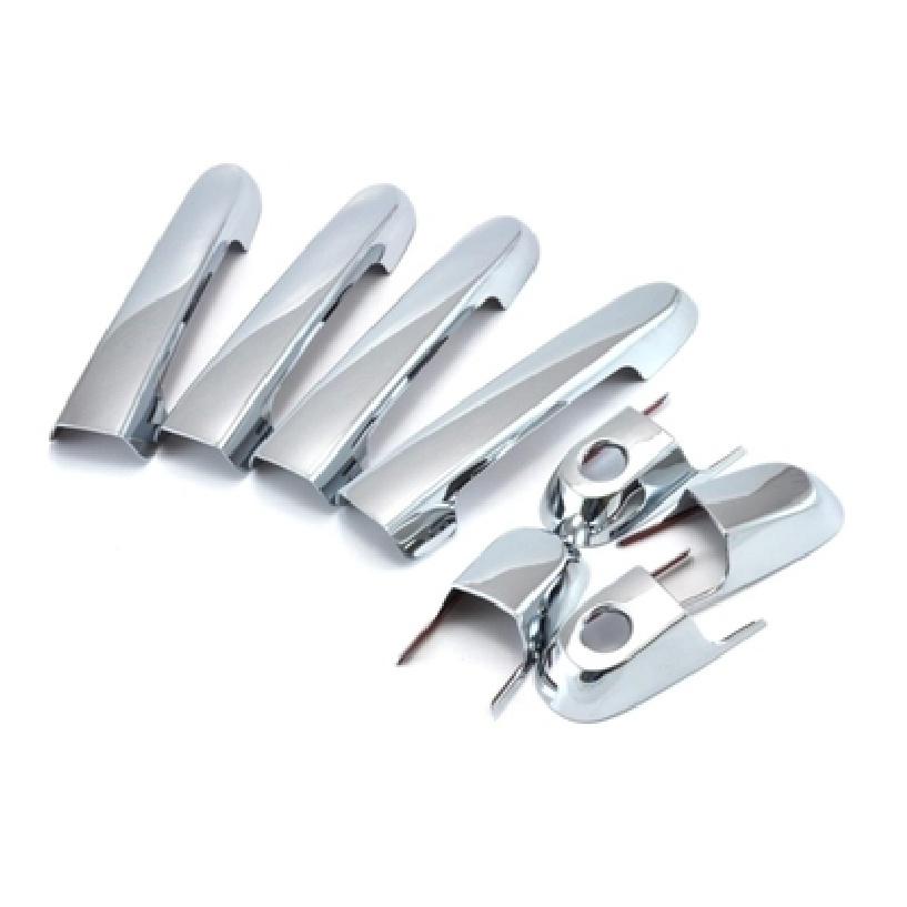 FUNDUOO For Hyundai Tucson 2004 2005 2006 2007 2008 2009 2010 New Chrome Car Door Handle Cover Trim Sticker Free