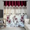 Шторы с 3D цветочным принтом, рождественские украшения, украшение для спальни и гостиной, украшение дома, украшение комнаты