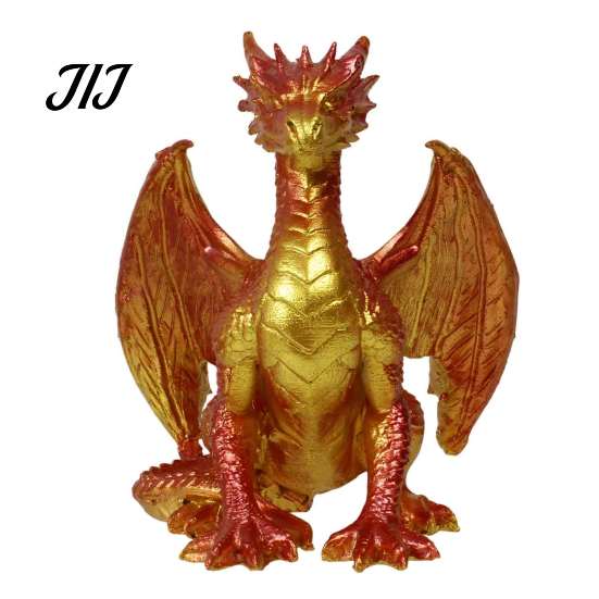 Коллекционная статуэтка мифического существа - Дракон, Статуэтка wyvern (виверны) сидящий, 3D средневековая фигурка, Фэнтези-скульптура для рабочего стола, Настольное украшение