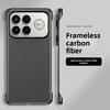 Бизнес-чехол без рамки с текстурой карбона для XiaoMi POCO F8 Ultra F8 Pro, противоударный, с магнитной зарядкой, тонкий защитный чехол