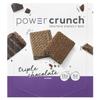 Power Crunch Protein Energy Bar, Triple Chocolate, 12 Bars, 40G (1.4Oz) Each