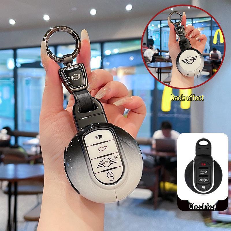 BMW Mini Key Protective Cover with Metal Buckle for Countryman/Cooper One