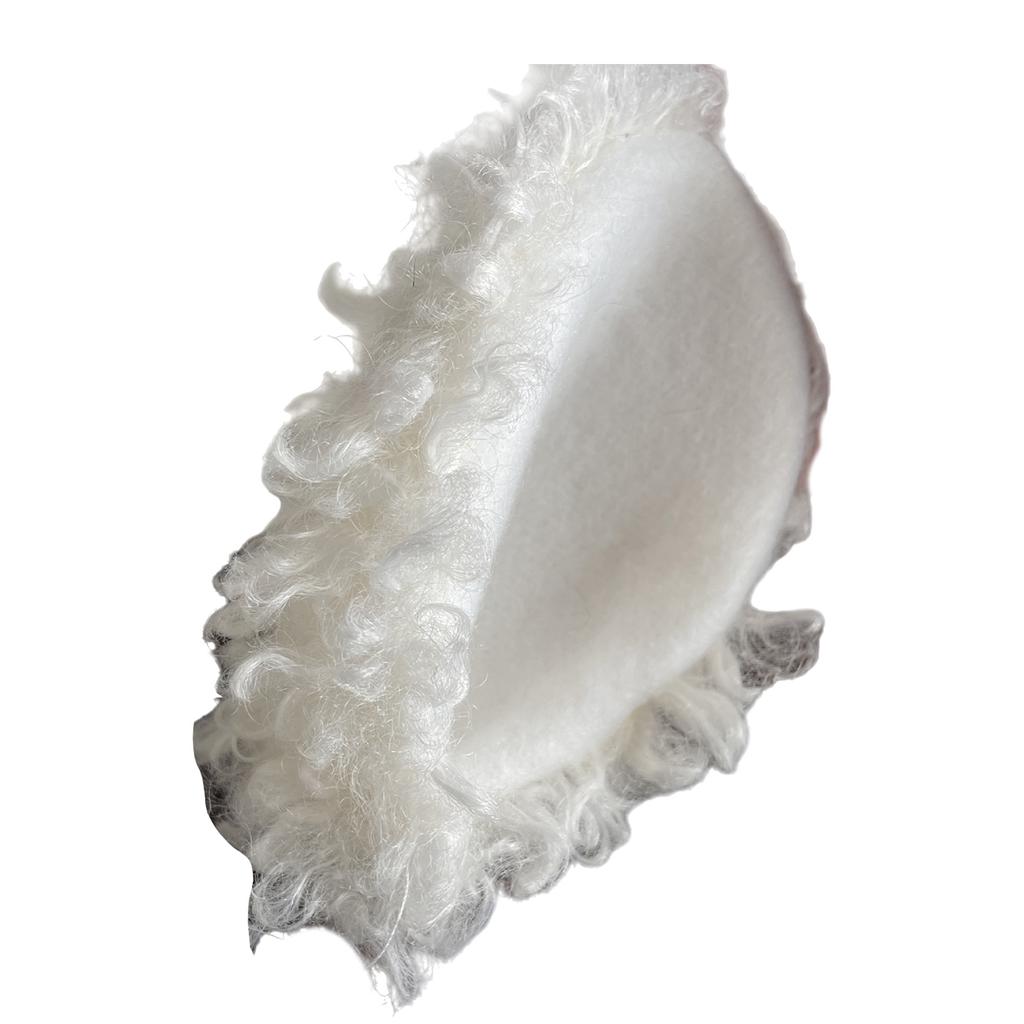 Cute Sheep Ear Accessories for Women Soft Plush Lamb Ears Headband Decorations for Makeup and Cosplay